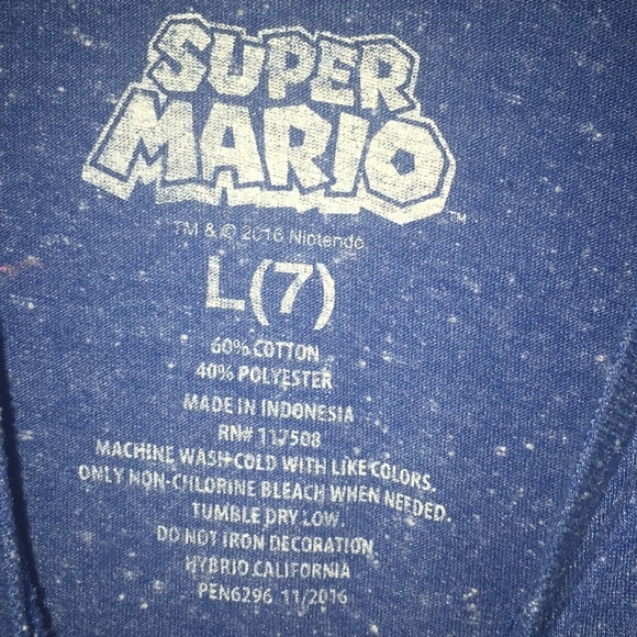 🔥 Super Mario Nintendo Shirt - Picture 3 of 4